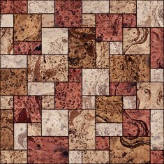 Paper rectangular tile stacked for seamless background N2