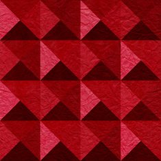 Paper pyramids stacked for seamless background coffered panelin N3