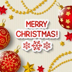 Xmas greeting card for Your design