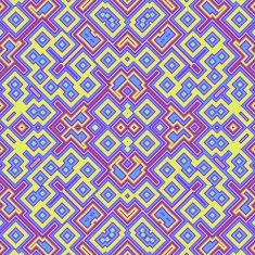 Wallpaper cubic floral seamless generated texture N6