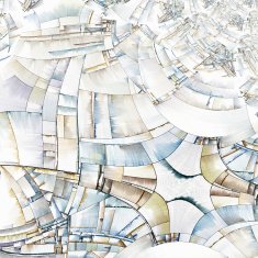 Abstract Art Reminiscent of City Blocks N3