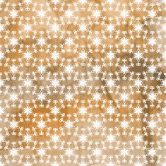 Vector Seamless Pattern with white snowflakes on watercolor back