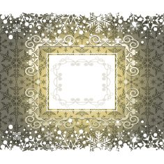 Christmas decoration frame N87