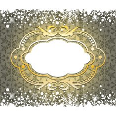 Christmas decoration frame N88