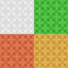 vector set - decorative seamless patterns