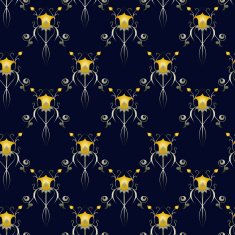 Damask seamless pattern N744