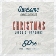 Christmas sale label N9