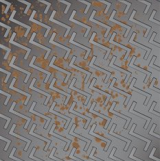 Abstract vector metal texture Titanium pattern Metallic rusty illustration