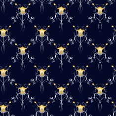 Damask seamless pattern N745