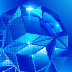 Textured background with plastic spherical flash object N2