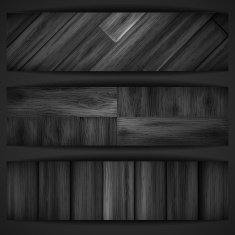 Wooden grey banner N2