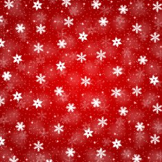 red christmas background with snowflakes N6