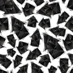 Black arrows seamless pattern geometric contemporary style
