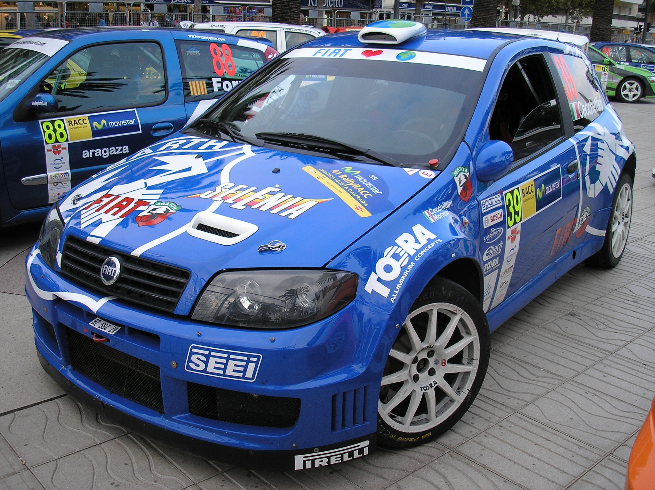 Blue race car free image download