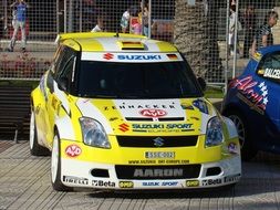 Suzuki motor racing car