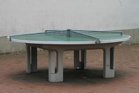 photo of the table tennis