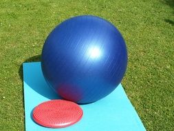 blue Ball for exercises