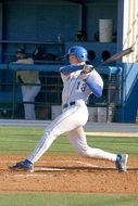 hitter baseball player in the game