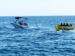 water sofa on a sea