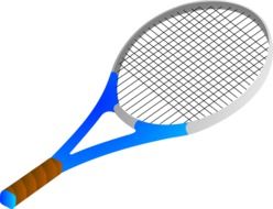 tennis racket drawing