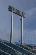 spotlight at the stadium