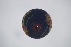 hot air balloon glow