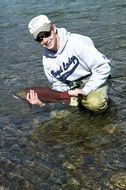 fishing salmon