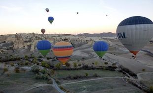 Balloon flight in Turkey