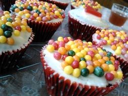 candy cakes cereal balls