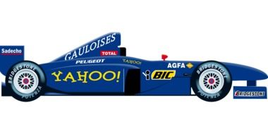 car f1 drawing