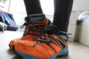 sports shoes close-up