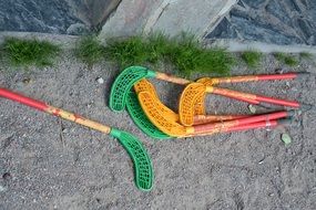 tongs for floorball