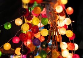 Colorful chinese lanterns