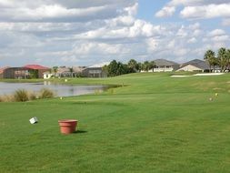 Lake near the golf course