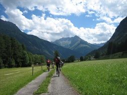 cycling transalp long trip