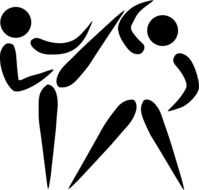 icon of the taekwondo