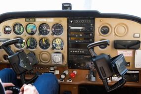 plane control panel