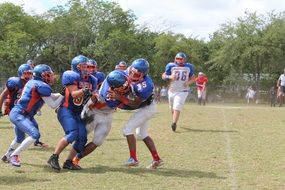 hard american football game