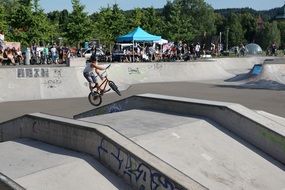 bmx bike riding competition