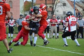 stop of a rival in american football