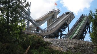 finland hill ski jump