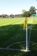 corner post at the stadium