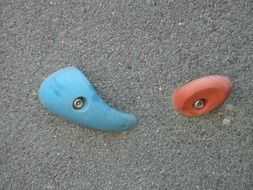 climbing wall holds