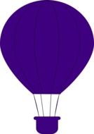 colorful hot air balloon as a graphic image