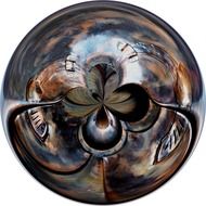modern art abstract ball