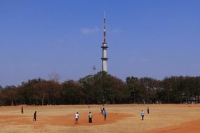 cricket game in India