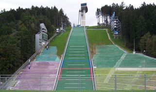 winter olympics ski-jump
