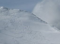 snowy winter sports