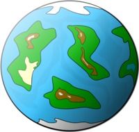 drawing of the globe