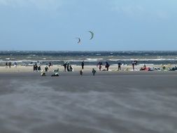 kiters north sea